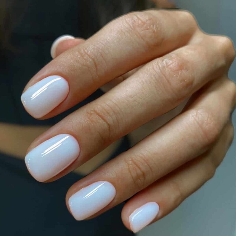 Faux Ongles Blanc Court