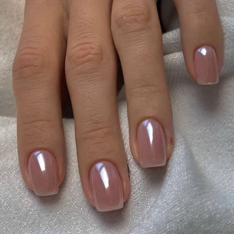 Faux ongles effet miroir