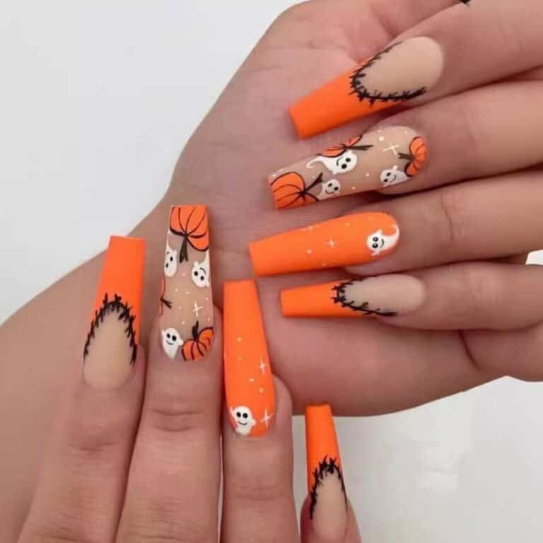 Faux ongles halloween