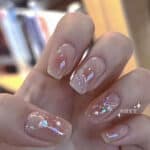 Faux ongles mariée