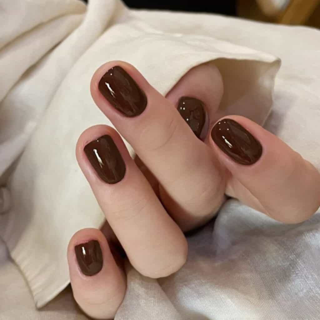 Faux ongles marron