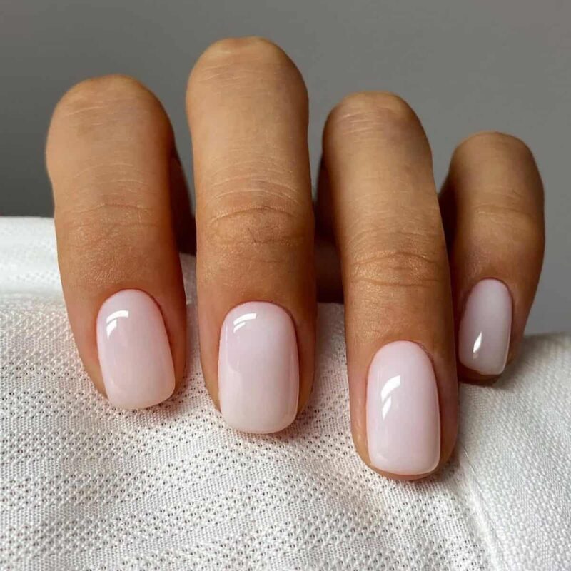 Faux ongles rose pastel